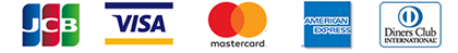 クレジットカード一覧/JCB/VISA/mastercard/americanexpress/DinersClub